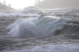 Cox Bay storm watching