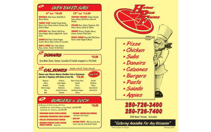 harbour pizza 5 Octopus Event Promotions