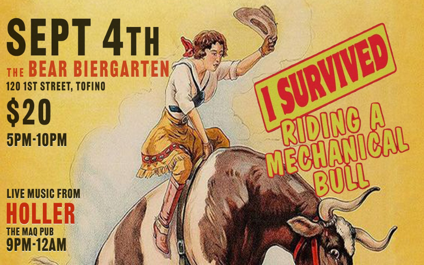 Southern Sunday with a mechanical bull at The Bear Biergarten