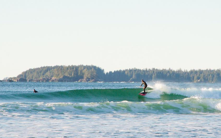 SUP surf instructor course by Swell Tofino