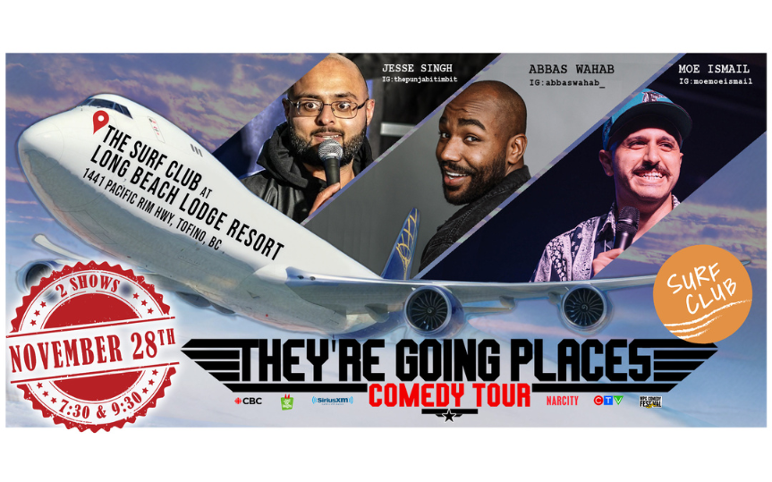 They're Going Places: Canada Comedy Tour - Long Beach Lodge Resort