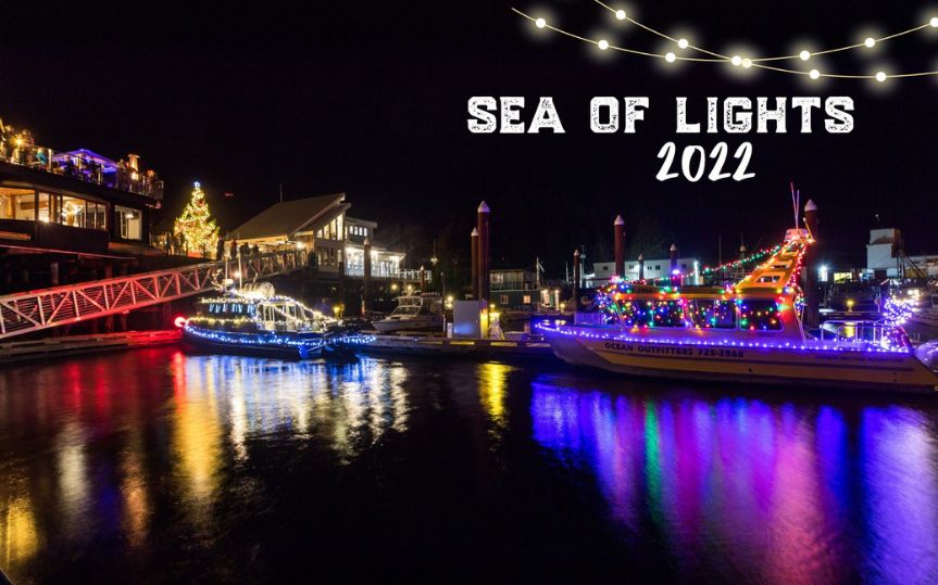 Sea of Lights 2022 at Tofino Resort and Marina