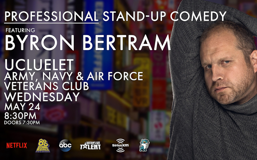 Big Beast Stand Up Comedy featuring Byron Bertram at the ANAF (Army, Navy, Air Force Veteran's Club)