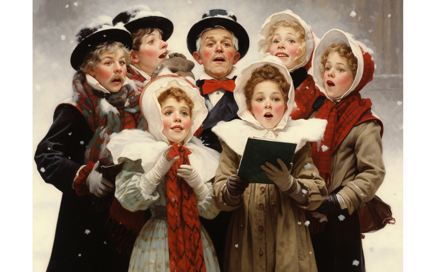 Christmas caroling at Hotel Zed Tofino